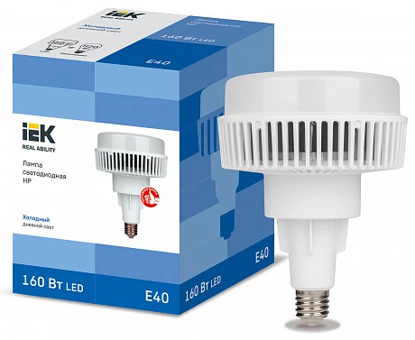 IEK Лампа LED HP 160Вт 120град 230В 6500К E40