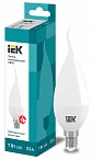 IEK Лампа светодиодная ECO CB35 свеча на ветру 7Вт 230В 4000К E14
