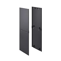 DKC Панель двухсекционная для напольных 19" IT-корпусов ДКС, 2 шт, 1800x800RAL9005