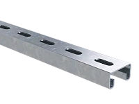 DKC С-образный профиль 41х21, L700, толщ.2,5 мм, горячеоцинкованный