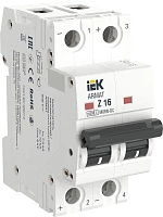 IEK ARMAT Автоматический выключатель M06N-DC 2P Z 16А