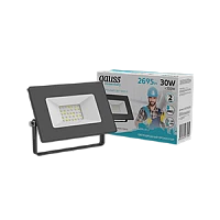 Gauss Прожектор Elementary 30W 2695lm 4000К 200-240V IP65 черный LED