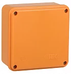 IEK Коробка распаячная огнестойкая ПС 100х100х50мм 6P 4мм2 IP44 гладкие стенки