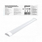 Gauss  Светильник светодиодный IP40 1492*75*25мм 50W 4500lm 6500K WLF-2 сталь 1/20