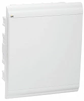 IEK PRIME Корпус пластиковый встраиваемый ЩРВ-П-24 белый/белая дверь IP41