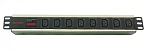 DKC Блок распределения питания (PDU) 19" 10A с индикацией, Вых:8 C13,Вх: C14
