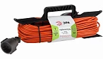 ЭРА UFx-1-2x1.5-50m-IP44 Удлинитель силовой на рамке б/з 1 гн 40м ПВС 2х1.5