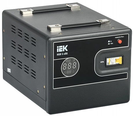 IEK HUB Стабилизатор напряжения 1-ф. переносной 5кВА