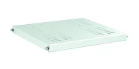 DKC Полка 1U стационарная, "L" профиль, глубина 653мм для напольных 19" IT-корпусов ДКС серии CQE, RAL7035