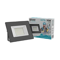 Gauss Прожектор Elementary 50W 4475lm 4000К 200-240V IP65 черный LED