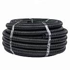 EKF PROxima Труба гофр. ПНД Plast с зондом d40мм (25м.) черная