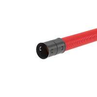 DKC Двустенная труба ПНД жесткая для кабельной канализации д.200мм, SN6, 900Н,  6м, цвет красный