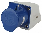 ЭРА R(OUT)-32-2P-PE-IP44 Розетка стационарная наружная 123 2Р+РЕ 32А 220В