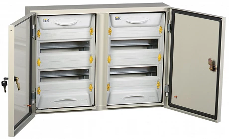 IEK Корпус металлический ЩРн-2x24з-1 74 У2 IP54 PRO