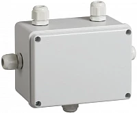 IEK Коробка КМ41331 распаячная для о/п 150х110х85 мм IP55 (RAL7035, гермовводы PG11 5 шт)