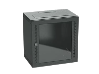 DKC IT-корпус навесной STI 19" 9U, 500х600х400, дверь с закаленным стеклом, RAL9005