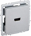 IEK BRITE Розетка HDMI РHDMI-0-БрА алюминий