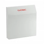 DKC Защитная панель IP56, листовая сталь RAL7035, для вентиляторов и решеток 325x325 мм
