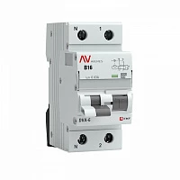 EKF Averes DVA-6 Диф. Автомат (B) 1P+N 16А/30мА тип А 6кА