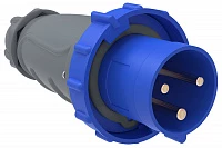 IEK Вилка переносная ССИ-033 63А-6ч/200-250В 2Р+РЕ IP67 MAGNUM