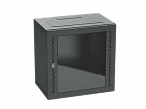 DKC IT-корпус навесной STI 19" 20U, 1000х600х400, дверь с закаленным стеклом, RAL9005
