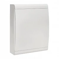 EKF PROxima Щит распределительный ЩРН-П-24 "SlimBox" белая дверца IP41