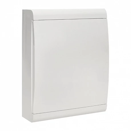 EKF PROxima Щит распределительный ЩРН-П-24 "SlimBox" белая дверца IP41