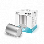 Gauss Светильник Overhead накл цил 6W 420lm 4100K 170-240V IP20 68*75мм хром сатин с расс LED