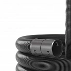 DKC Двустенная труба ПНД гибкая для кабельной канализации д.90мм без протяжки, SN8, 540Н, в бухте 50м, цвет черный