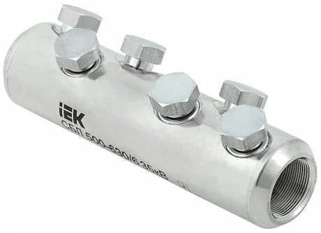 IEK Соединитель болтовой луженый СБЛ 500-630/6 35кВ