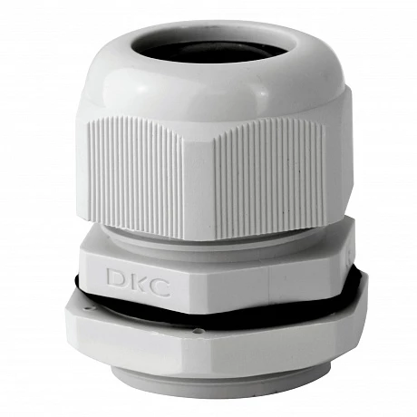 DKC Зажим кабельный с контргайкой, IP68, PG9, д.4 - 8мм