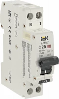 IEK ARMAT АВДТ B06S 1P+NP C25 30мА тип A (18мм)