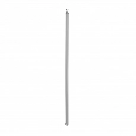 Legrand Snap-On колонна алюминиевая с крышкой из алюминия 1 секция 2,77 метра, с возможностью увеличения высоты колонны до 4,05 метра,  цвет алюминий