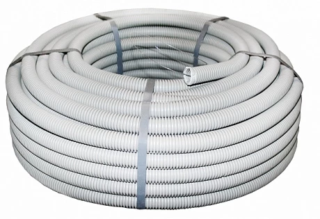 EKF PROxima Труба гофр. ПВХ Plast с зондом d50мм (20м.)