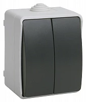 IEK FORS ВС20-2-0-ФСр Выключатель 2кл для открытой установки IP54
