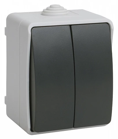IEK FORS ВС20-2-0-ФСр Выключатель 2кл для открытой установки IP54