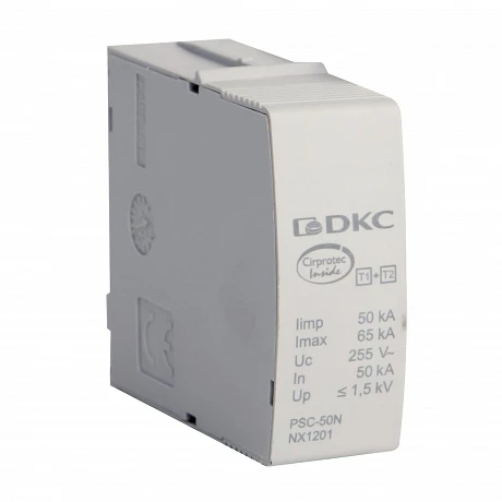 DKC Сменный модуль к УЗИП, класс  I+II, L-N