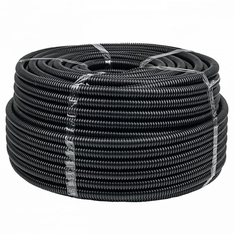 EKF PROxima Труба гофр. FRHF с зондом d20мм (100м) черная Plast