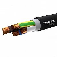 Кабель силовой с ПВХ изоляцией ВВГнг(А) -LS 4x50 мс(N) ч РЭК-Prysmian