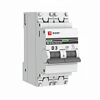 EKF PROxima ВА 47-63 Автоматический выключатель  (D) 2P 3А 4,5kA