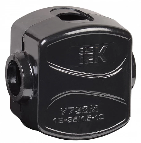 IEK Зажим ответвительный У-733М (16-35/1,5-10 мм2) IP20