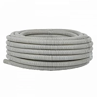 EKF PROxima Труба гофр. ПВХ Plast с зондом d20мм (25м.)