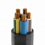 Кабель силовой с ПВХ изоляцией ВВГнг(А) -LSLTx 5х50 мк(N,PE)-1 Кабэкс
