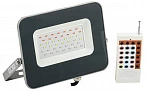 IEK Прожектор LED СДО 07-30RGB multicolor IP65 серый IEK