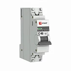EKF PROxima ВА 47-63 Автоматический выключатель  (С) 1P 40А 6кА