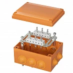 DKC Коробка пластиковая FS с кабельными вводами иклеммникамиIP55,240х190х90мм,8р, 450V,32A,10мм.кв, нерж.контакт