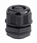 DKC Кабельный ввод IP68, M20, с мембраной, черный, для кабеля д. 6-12мм