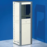 DKC Сборный напольный шкаф CQEC для установки ПК, 2000 x 800 x 600 мм