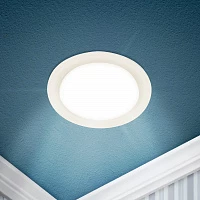 ЭРА Светильник светодиодный встраиваемый ЭРА LED 17-12-6K круглый 12Вт 6500К