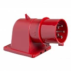 SE PratiKa Вилка скрытой установки 32А 3P+E IP44 380В